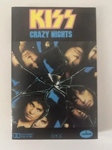 Kiss - Crazy Nights 1987 Oz Cassette Tape - Picture 1 of 6