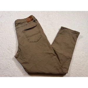 Pantalones chinos informales Lucky Brand para hombre caqui calce recto talla 38x32 - Imagen 1 de 16