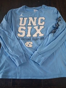 Nike North Carolina Tarheels Six Champions Langarm Herren T-Shirt Large - Bild 1 von 7