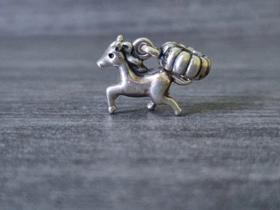Pandora Horse/Pony Running Dangle Charm - 925 Sterling Silver - Image 1 of 4