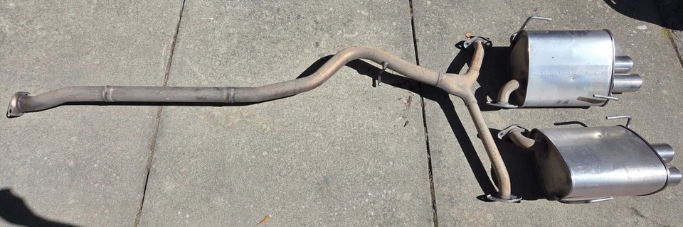 OEM Full Complete Exhaust Pipe System for 2015-2021 Subaru WRX - Image 1 of 4