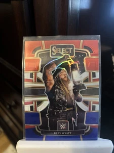 2024 Panini Select WWE - Concourse Bray Wyatt #49 Red & Blue Prizm - Foto 1 di 2
