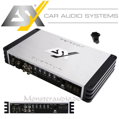 ESX 1500 Watt digital Verstärker QE1500.1 1-Kanal Verstärker Endstufe Subwoofer - Bild 1 von 3