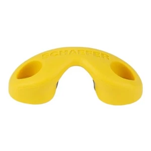 Schaefer 77-07-YEL Sailboat Sailing 70-07 Cam Cleat Yellow Plastic Fairlead - Foto 1 di 1