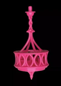 Barbie Dream House 2015 model CJR47 - Pink dining room kitchen chandelier light - Picture 1 of 1
