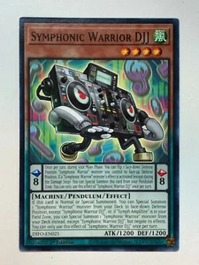 Guerrero Sinfónico Yugioh Dimension Force DJJ DIFO-EN021 Casi Nuevo/M - Imagen 1 de 1
