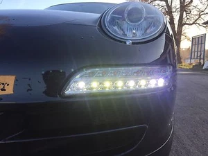 PARA PORSCHE 911 997 04-08 LUZ DE MARCHA DIURNA INTERMITENTE DELANTERO LUZ DE ESTACIONAMIENTO FAROS ANTINIEBLA - Imagen 1 de 8