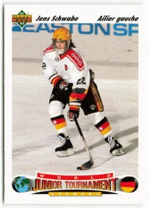 1991-92 Jens Schwabe Upper Deck French Rookie World Juniors - Picture 1 of 2