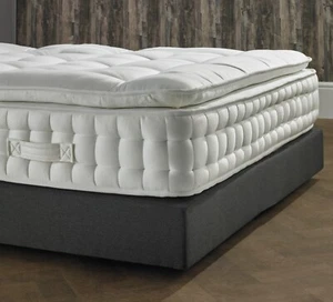 LUXURY ORTHOPAEDIC POCKET 4000 SPRUNG MATTRESS 3FT 4FT6 5FT KING SIZE - Picture 1 of 7