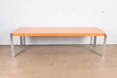 Обеденный стол Baker Furniture середины века современный из птичьего глаза и клена - Изображение 1 из 4