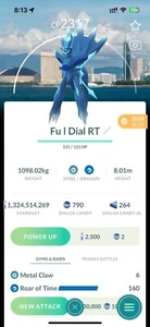 Dialgal Origin - with Fukuoka Background - Pokemon Go ✅ - Picture 1 of 1