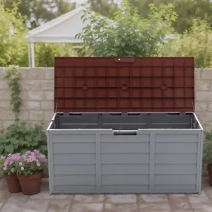 290L Auflagenbox Kissenbox Gartenbox Gartentruhe Aufbewahrungsbox Gerätetruhe - Bild 1 von 10