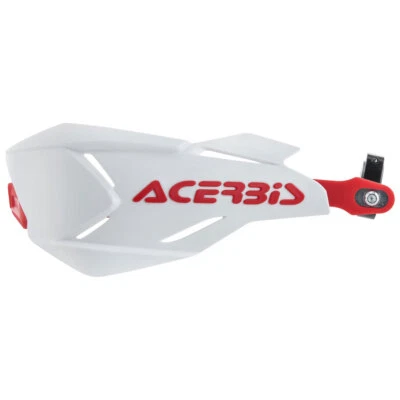 Acerbis X-Factory Guardamanos Blanco/Rojo Motocicleta Moto Enduro 2634661030 Foto 1 de 2