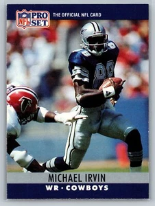 1990 Pro Set FACT Cincinnati #79 Michael Irvin Dallas Cowboys envío gratuito - Imagen 1 de 2