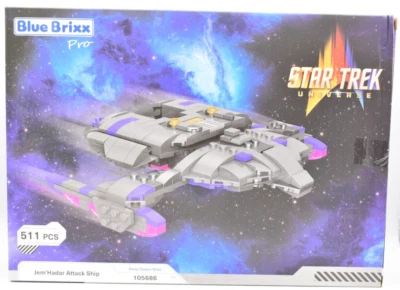 Blue Brixx Pro - Star Trek Jem Hadar Attack Ship. 105686. 511 pcs - NEW - Image 1 of 2
