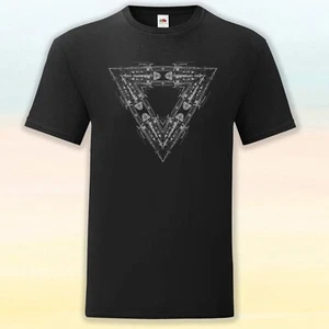 Retro Future Steampunk Circuit Type 2 T-Shirt Hand Printed Gift Size S-3XL - Picture 1 of 4