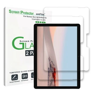 Microsoft Surface GO 4 / Go 2 / Go amFilm Tempered Glass Screen Protector (2PK) - Picture 1 of 5