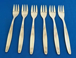 WMF Stockholm 6 Kuchengabeln ca. 15,2 cm 90er vers. Art. 1653/12.23 - top - Bild 1 von 3