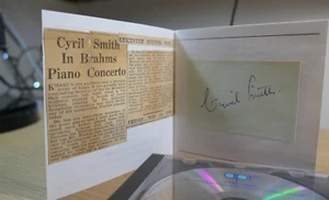 Cyril Smith Autograph + CD Complete Dohnanyi & Rachmaninov Signed - Picture 1 of 11