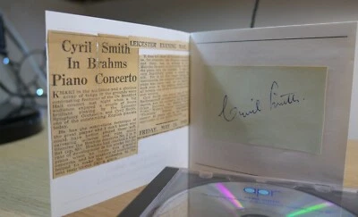 Cyril Smith Autograph + CD Complete Dohnanyi & Rachmaninov Signed - Image 1 of 4