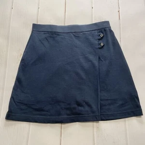 Land’s End - Women’s Blue 100% Cotton Skort - Size 2 - Picture 1 of 12