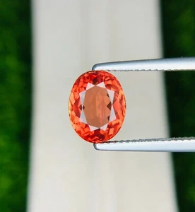 2,7 Ct Pietra Preziosa Sciolta Naturale Sfaccettata Rara Andesina Alta Qualità Taglio Ovale Brasile - Foto 1 di 2