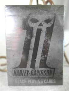 NUOVO Sigillato 2013 Harley Distressed # 1 Teschio Mazzo di Carte da Gioco in Scatola GA71875 - Foto 1 di 6