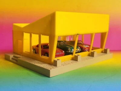 No Matchbox no Corgi  MINIC-Britain CAR SHOWROOM (incomplete, cars not included) - Immagine 1 di 4
