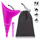 Portable Female Woman Ladies She Urinal Urine Wee Funnel Camping Travel Loo - UK