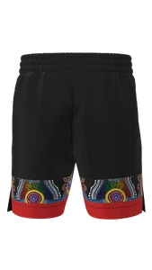 Indigenous All Stars Training Shorts Size 2XL Available Black NRL Classic 23 - Bild 1 von 5