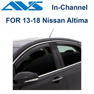 AVS Rain Guards In-Channel Window Vent Visor 4Pc Fits 13-17 Nissan Altima