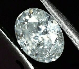 Diamante talla ovalo, 3.5 x 2.75 mm muy limpio VVS1 - E/F