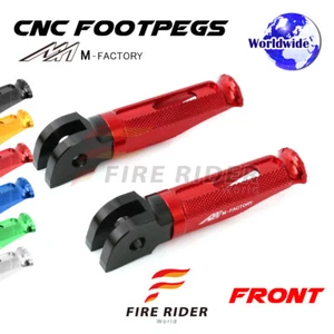 For Kawasaki ZZR 1400 06-15 10 11 12 13 14 15 FRW CNC Billet Front Footpegs - Bild 1 von 11