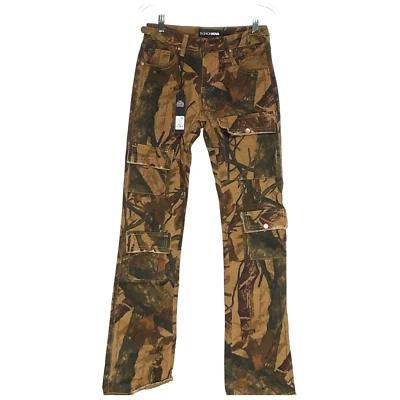 Fashion Nova Brown Cargo Pants - Image 1 of 4