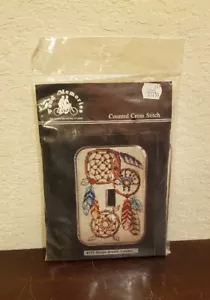 Fond Memories Cross Stitch Single Dream Catcher 177 Switchplate Acrylic Sealed - Picture 1 of 4