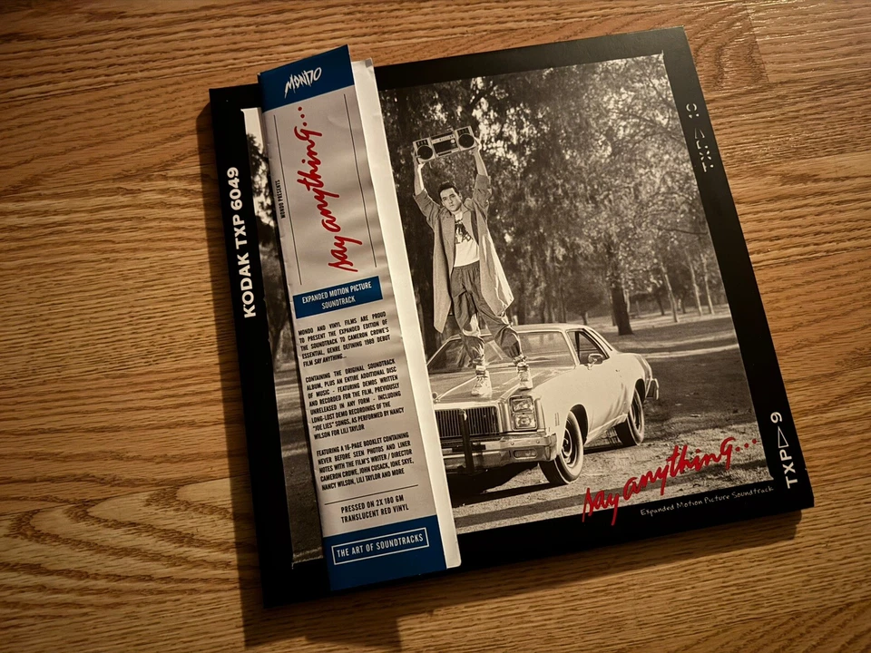 Say Anything Expanded Soundtrack Mondo Red Colored 2LP Vinyl Record RARE - Image 1 of 1