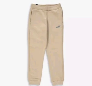 PUMA Boys Beige Joggers - Essential Tracksuit for 7 Years - Picture 1 of 7