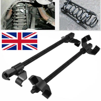 Pair of 380MM Coil Spring Compressor Heavy Duty Suspension Clamps Tool For Car - Image 1 of 4