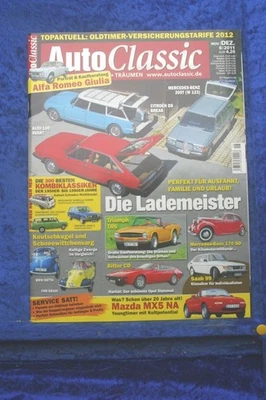 Auto Classic 6/11 Triumph TR6 Bitter CD Saab 99 Mazda MX5 Audi 100 Avant DS Brea - Immagine 1 di 2