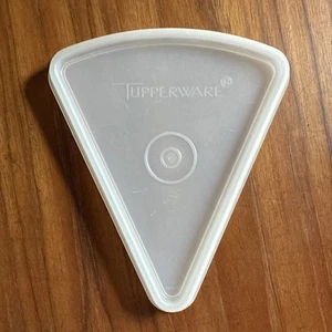 Vintage Tupperware Ersatzdeckel Dichtung oben 268 Tortenhalter Keil transparent klar für 269 - Bild 1 von 6