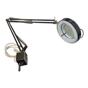 Vtg UL Underwriters Laboratories Medical Portable Magnifying Lamp E69307 Swivel - Picture 1 of 6