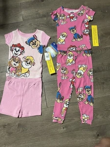 Paw Patrol 2 Pairs Pajama Set Size 2T New - Picture 1 of 4