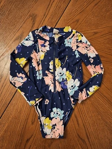 Mädchen Old Navy Kleinkind 2t Langarm 1 Teiler Badeanzug  - Bild 1 von 3
