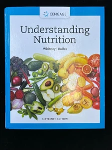 Understanding Nutrition 16th Edition by Whitney, Rolfes Hardcover - Picture 1 of 19