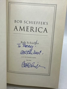 SIGNED!!! Bob Schieffer's America by Bob Schieffer (2008, HC)-123 - Picture 1 of 11