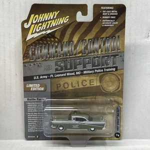 NEU Johnny Lightning US Army Ft Leonard Wood Police Training 1957 Chevy Bel Air - Bild 1 von 2