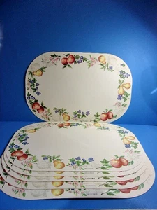 Corelle Coordinates CHUTNEY Reversible Placemats Set of 6 CottageCore NOS Vintag - Picture 1 of 17
