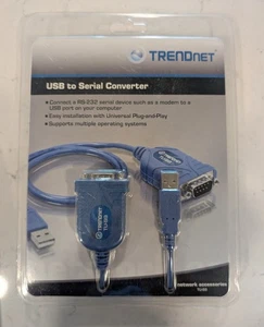 NEU TRENDnet TU-S9 USB zu Seriell Konverter USB zu RS-232 Stecker DB9 Seriell Kabel - Bild 1 von 2