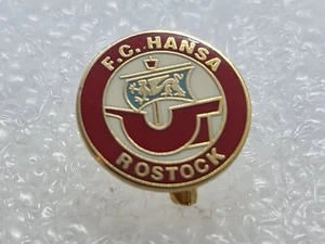 FC HANSA ROSTOCK DEUTSCHLAND FUSSBALL PIN ANSTECKER - Bild 1 von 2