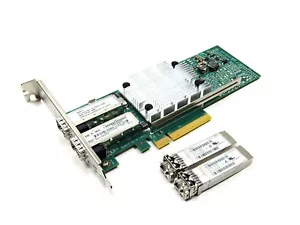 652503-B21 HP 530SFP+ 10GB PCI-E CARD 652501-001 656244-001 2 x SFP BOTH BRACKET - Picture 1 of 2